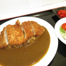 Katsu curry (with salad)